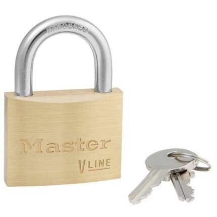 Visiaci mosadzný zámok Master Lock na kľúč 4150 - 50mm