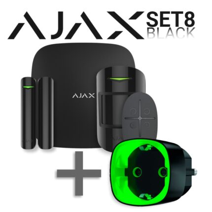 SET 8 - Ajax StarterKit black + Socket black - ZADARMO